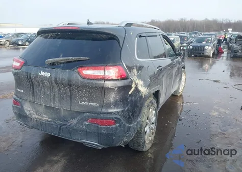 2016 Jeep Cherokee Limited from USA, damaged, VIN 1C4PJMDS4GW201759